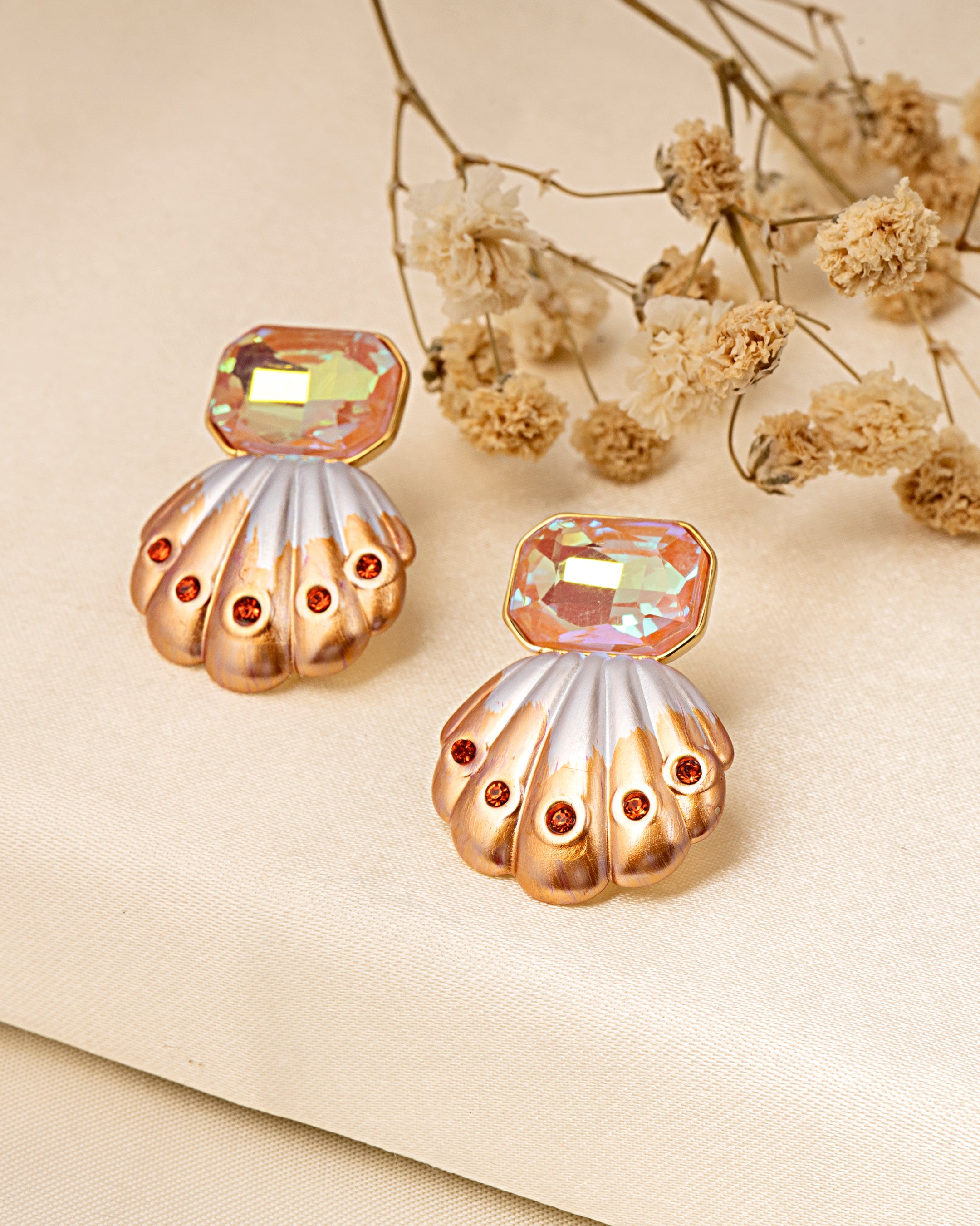 VELISEA Statement Gold Hoop Earrings | Premium Designer Collection