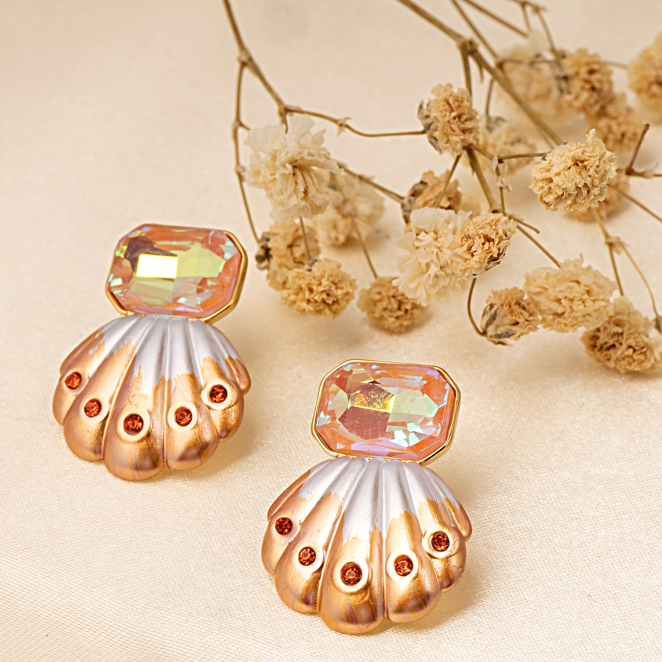 VELISEA Statement Gold Hoop Earrings | Premium Designer Collection