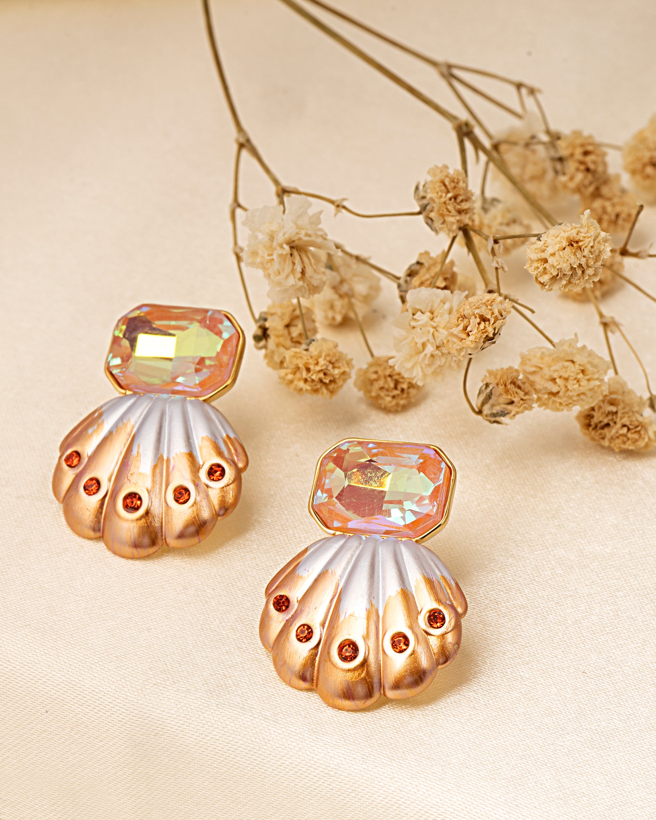 VELISEA Statement Gold Hoop Earrings | Premium Designer Collection