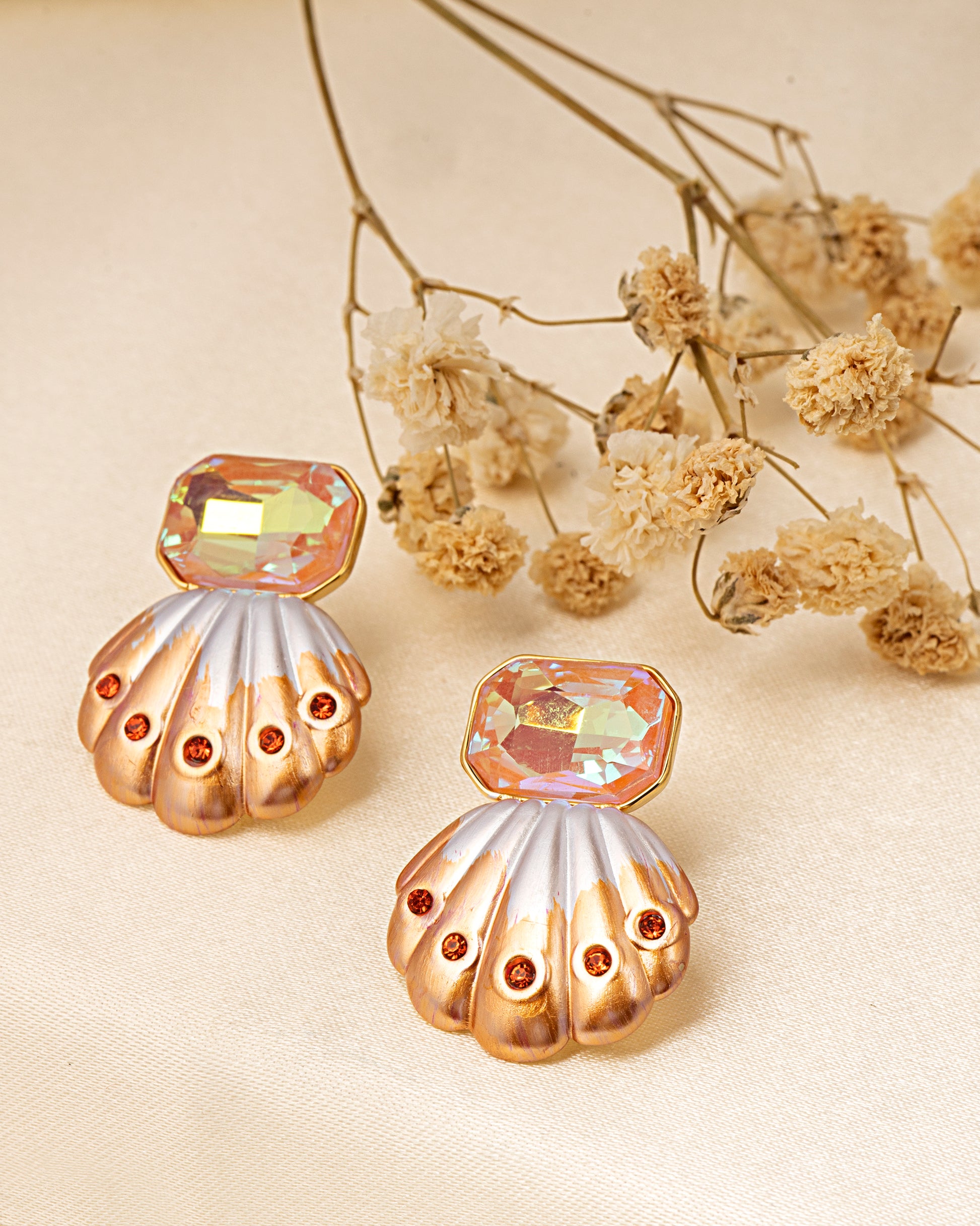 VELISEA Statement Gold Hoop Earrings | Premium Designer Collection