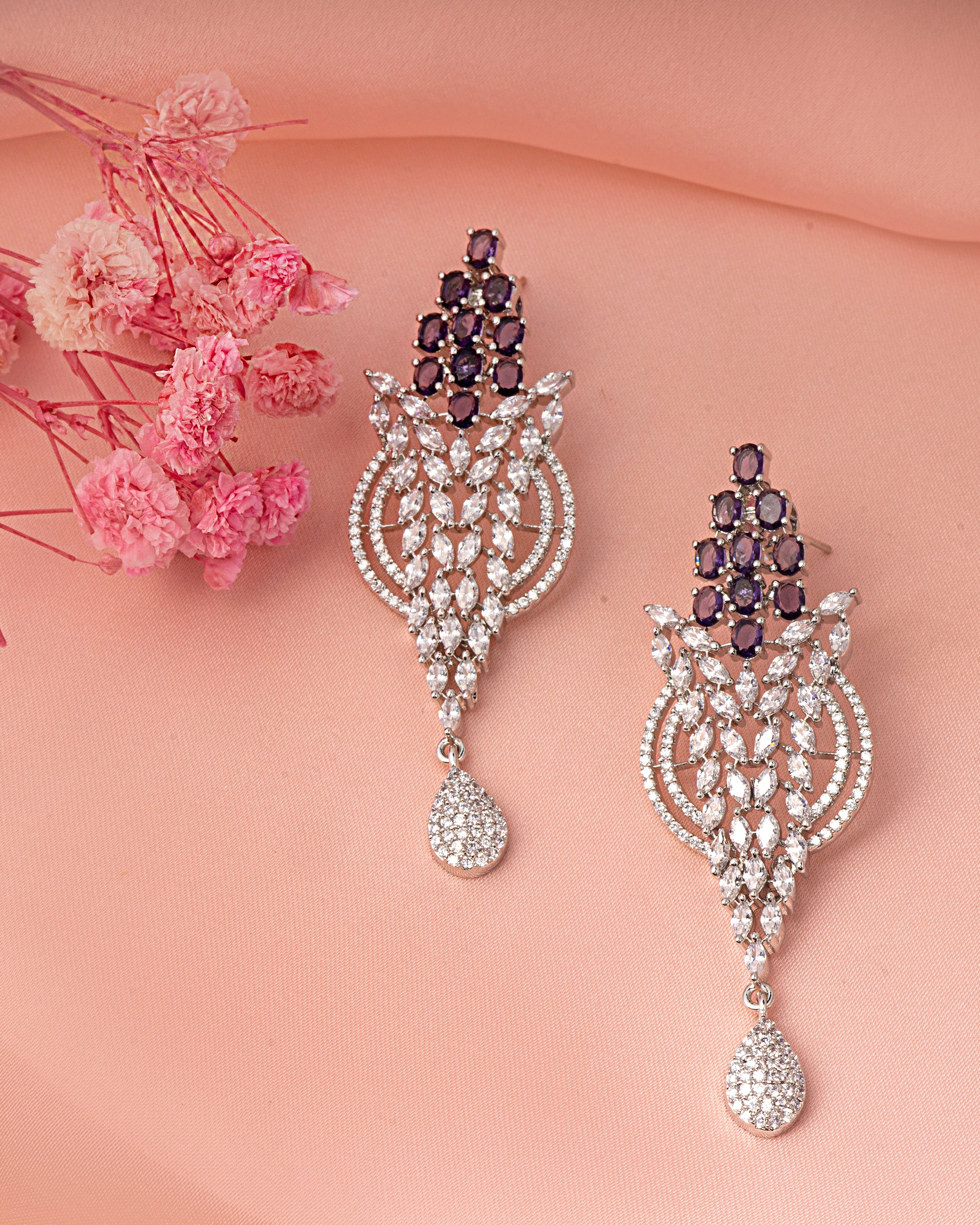 VELISEA Premium Statement Necklace Set | Contemporary Western Jewellery