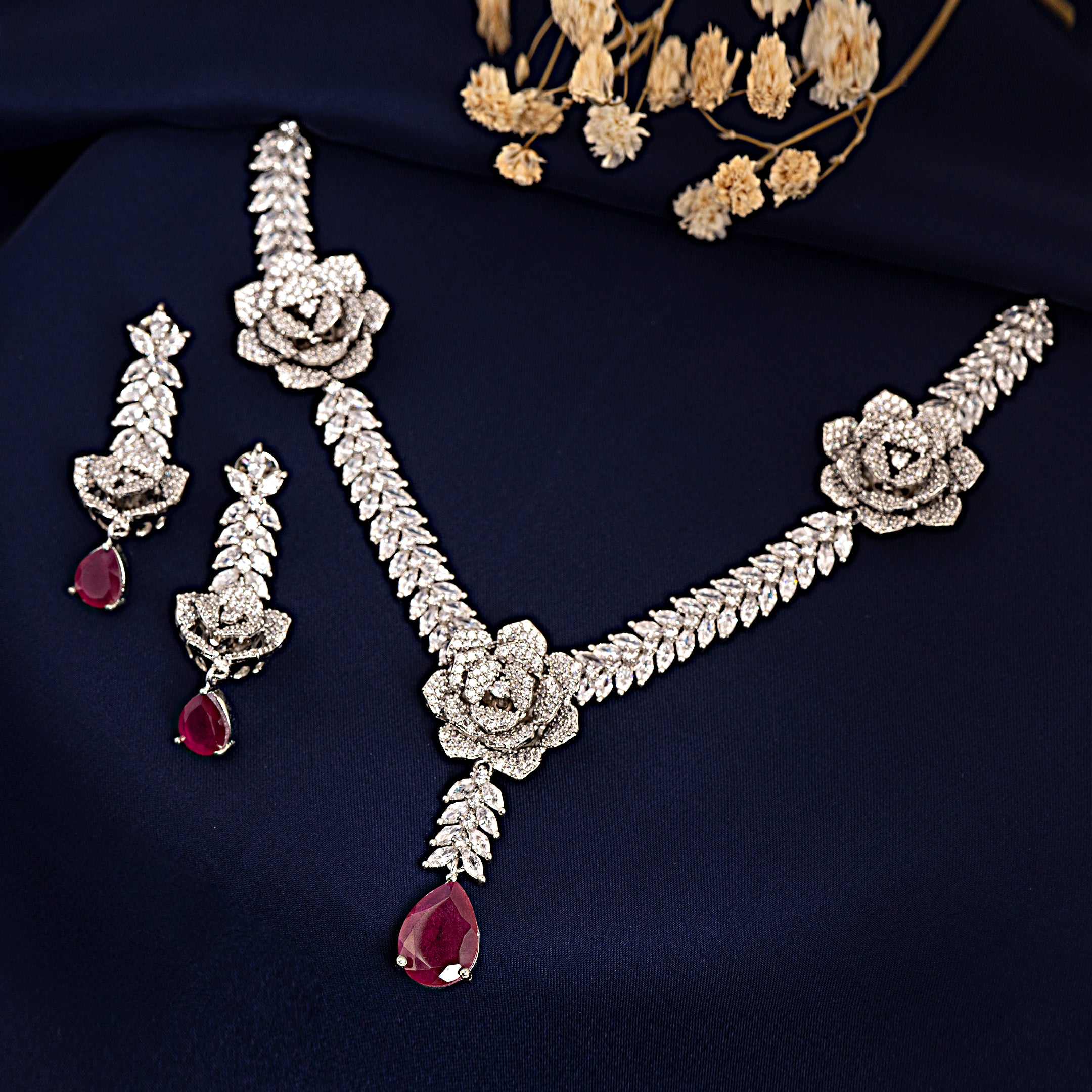 VELISEA Elegant Necklace Set for Women | Premium Party Wear Collection
