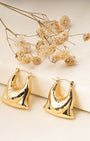 VELISEA Luxe Gold Hoop Earrings for Women | Premium Lightweight Fashion Jewellery